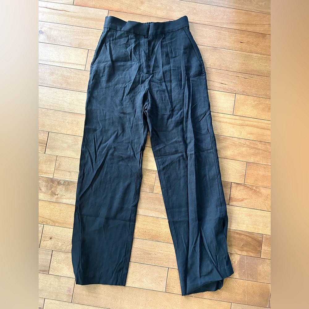 H&M Black Women's Wide-Leg Trousers